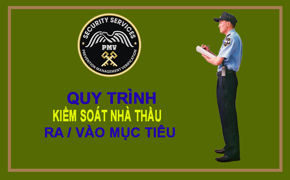 Quy trình kiểm soát Nhà Thầu